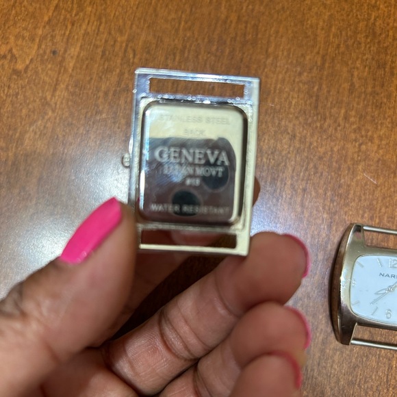 Geneva and Narmi watch faces with beaded bands - Picture 2 of 16